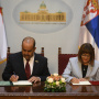 12. oktobar 2019. Potpisivanje Memoranduma o saradnji parlamenata Srbije i Alžira